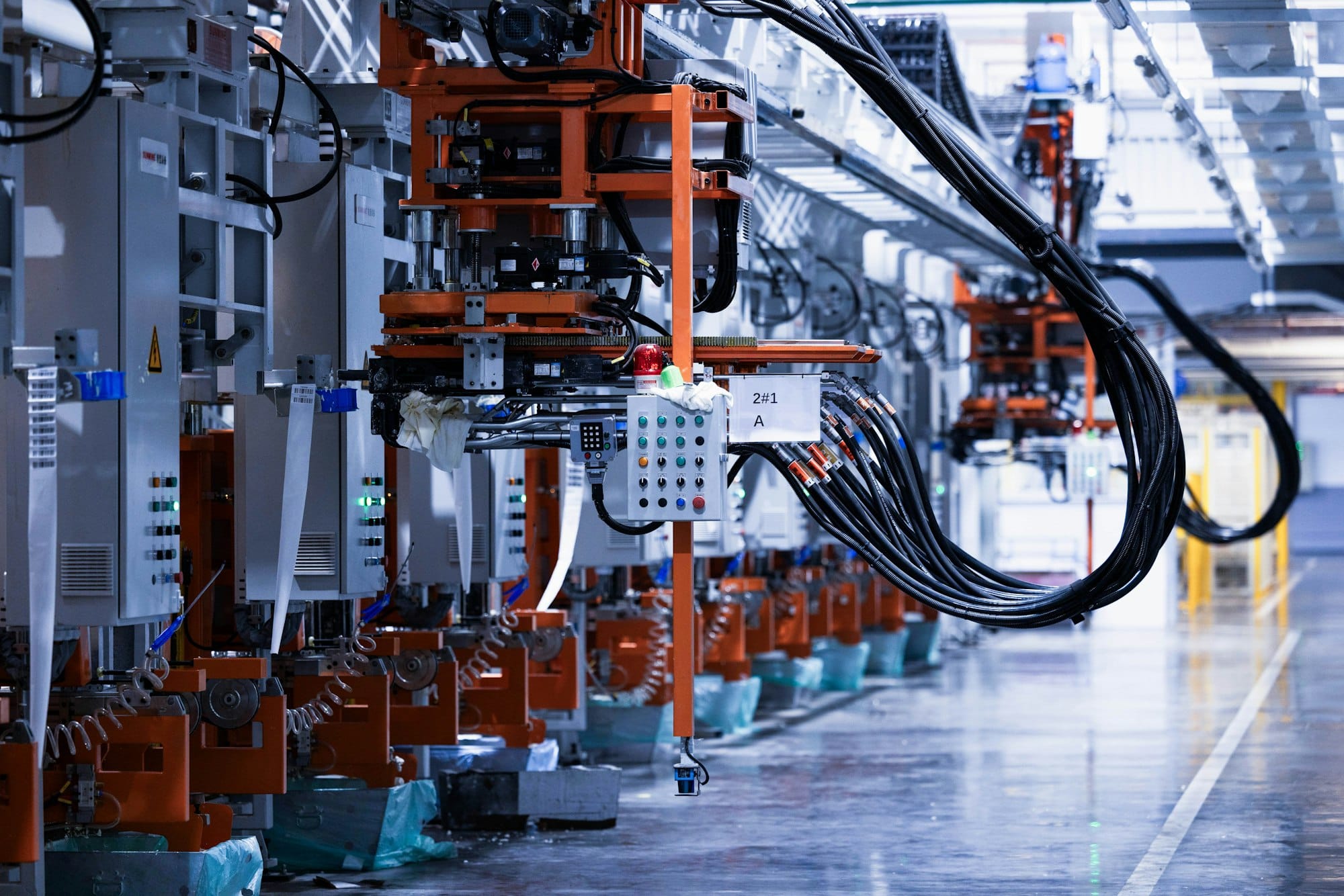 Industrial facility electrical infrastructure