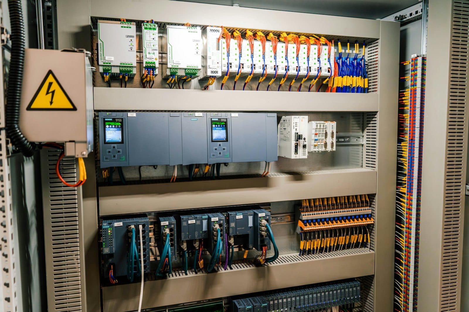 Electrical work in progress